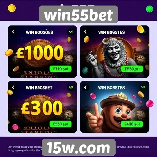 Ofertas promocionais e bônus em win55bet